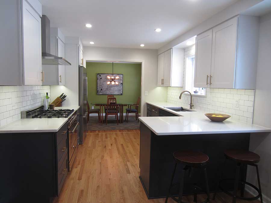 After - Beautiful Modern Kitchen Remodel