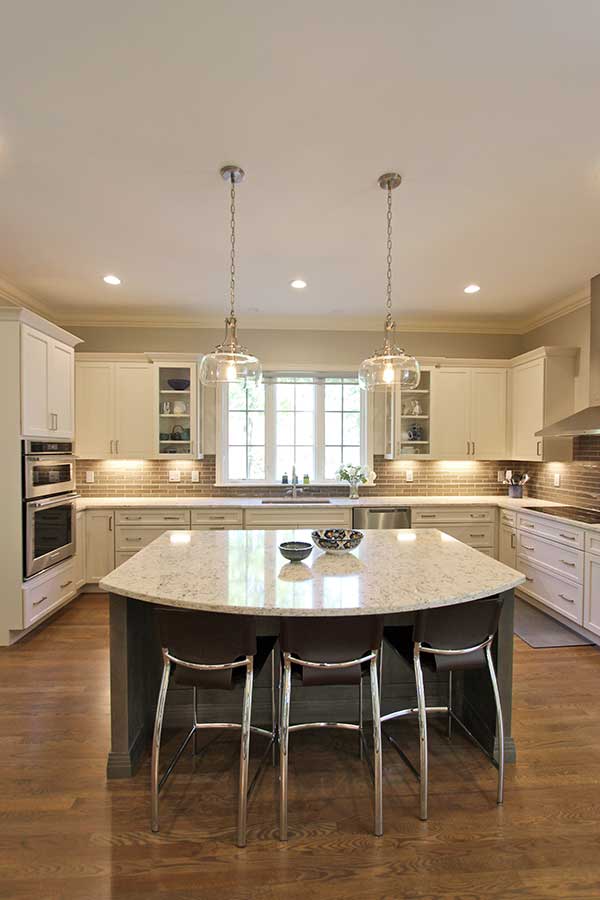 After - Updated Kitchen with Large Island