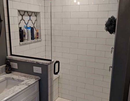 After - Master Shower