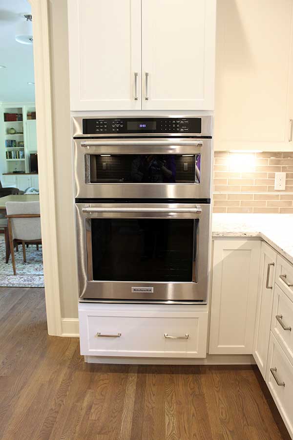 After - KitchenAid Microwave Oven Wall Unit