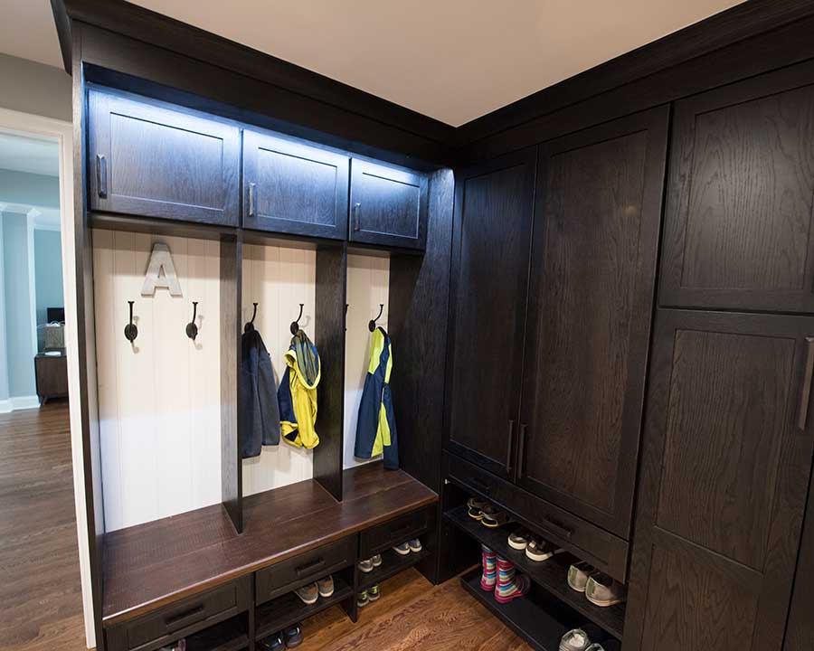 After - New Mudroom Cabinetry