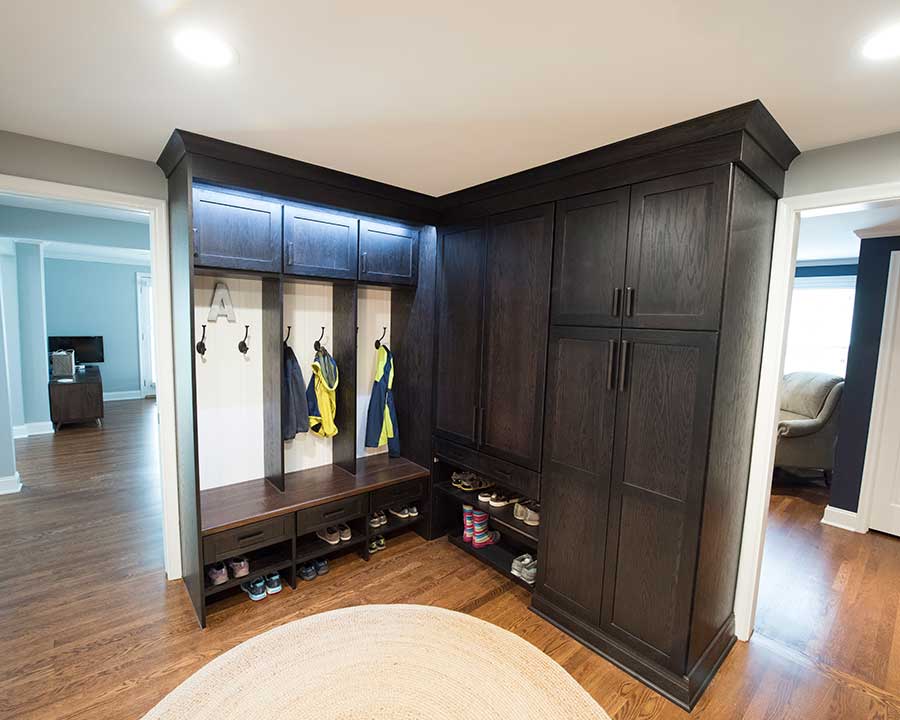 After - New Mudroom Space