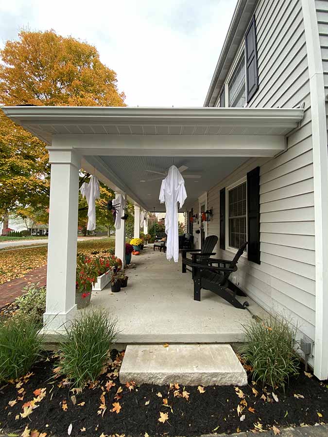 After – Porch Side After - Porch Side