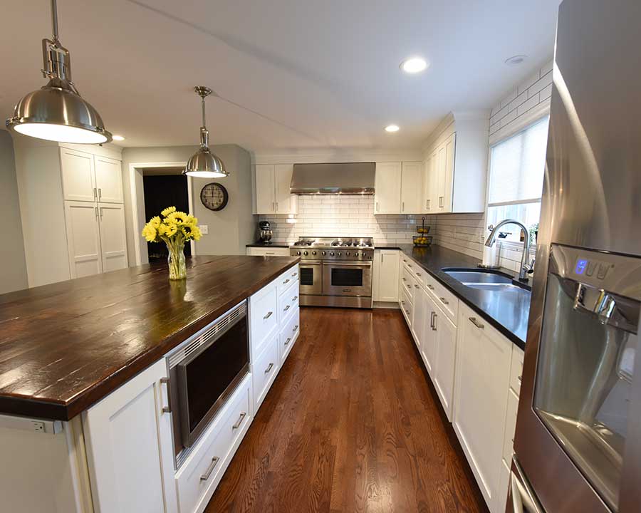 After - Relocated Kitchen