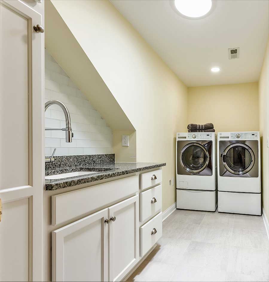 After Relocated Laundry Room To Second Floor