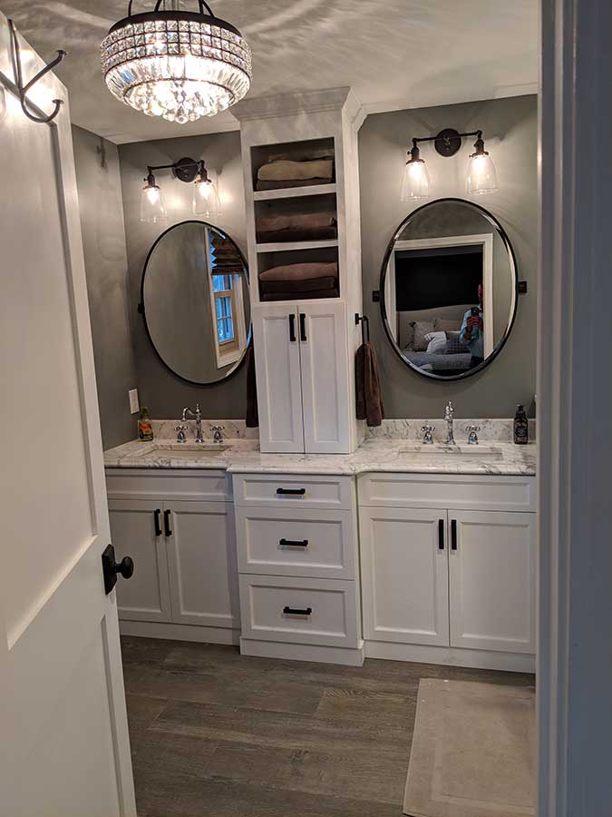 After - Remodeled Master Bathroom