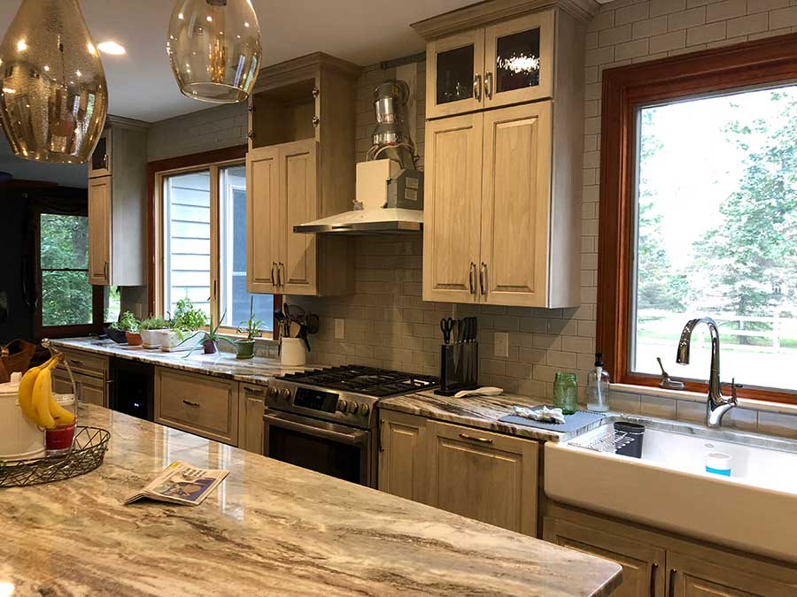 After – Updated & Expanded Kitchen After - Updated & Expanded Kitchen