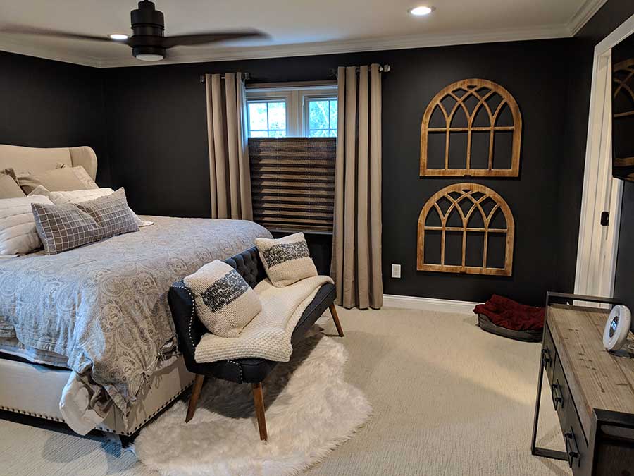 After - Updated Master Bedroom