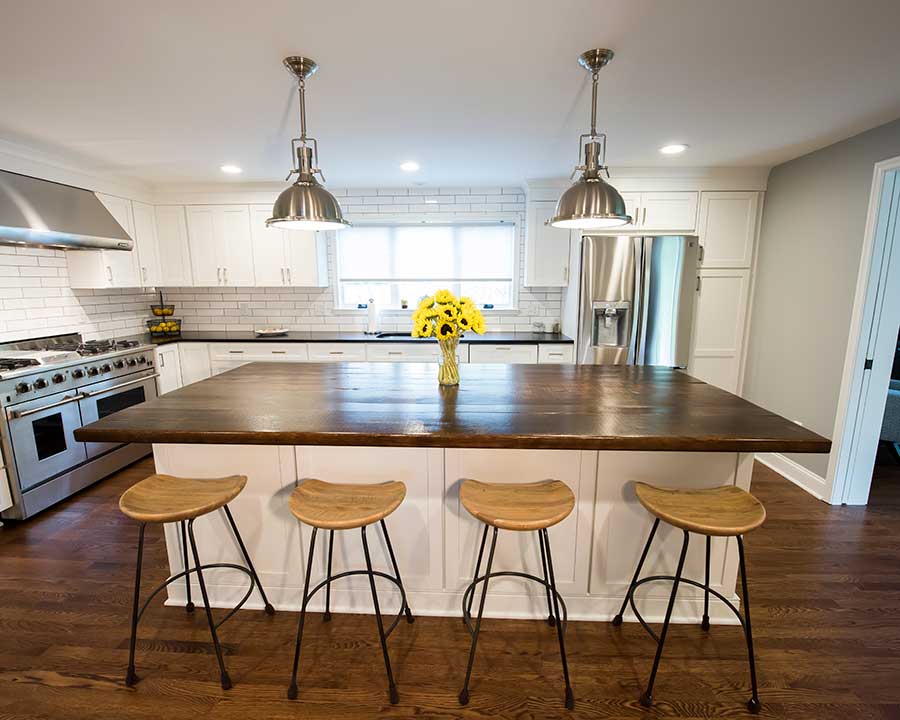 After - Relocated Kitchen