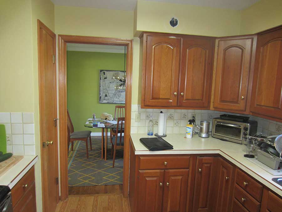 Before Before Kitchen Cabinet Refacing