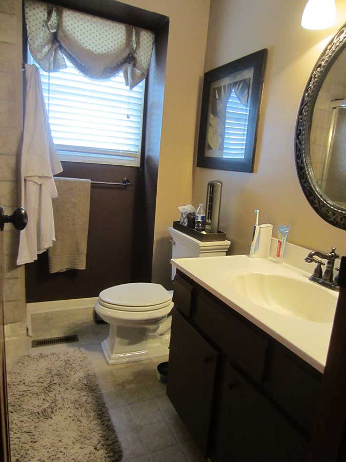 Before - Master Bathroom