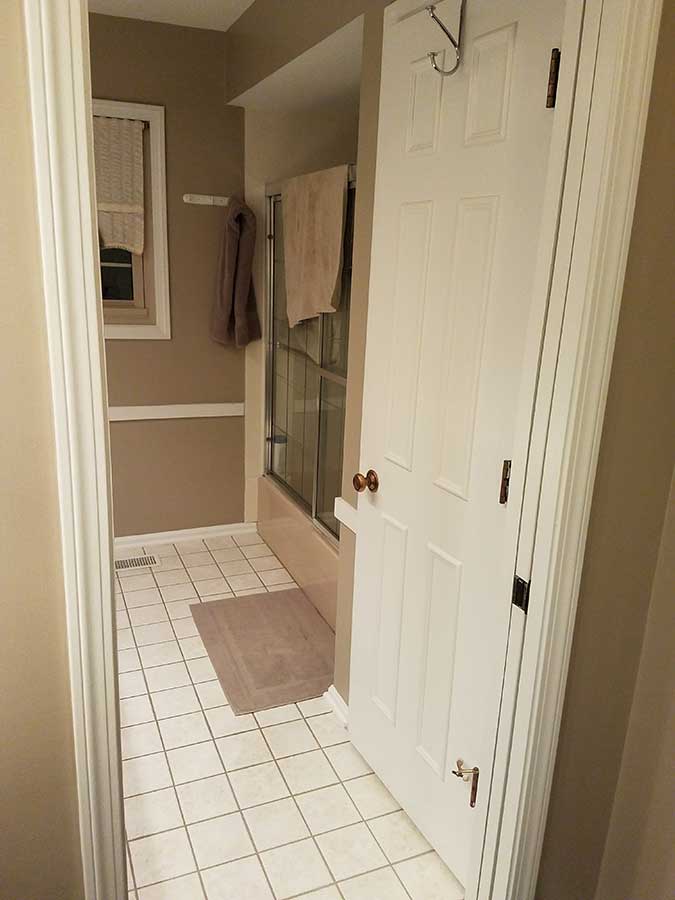 Before - Master Bathroom