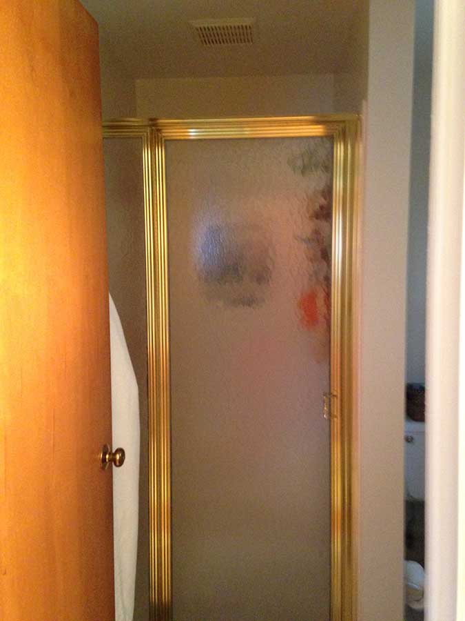 Before – Master Bathroom Shower Update Before - Master Bathroom Shower Update