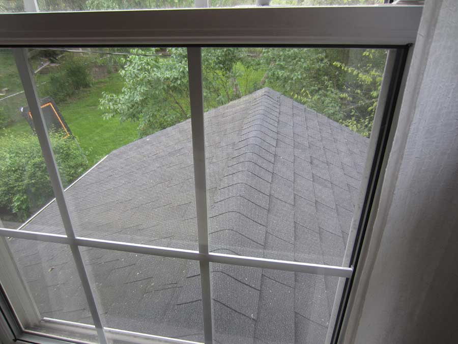 Before – Roof of Existing 3-Season Room Before - Roof of Existing 3-Season Room