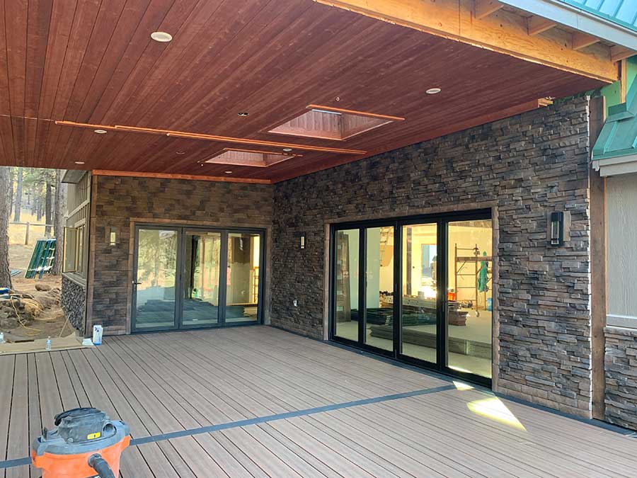 Exterior Covered Deck Exterior Covered Deck