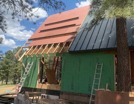 Exterior Metal Roof Installation Exterior Metal Roof Installation