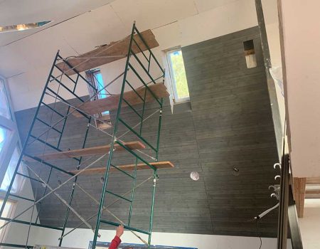 Interior Ceiling Installation Interior Ceiling Installation