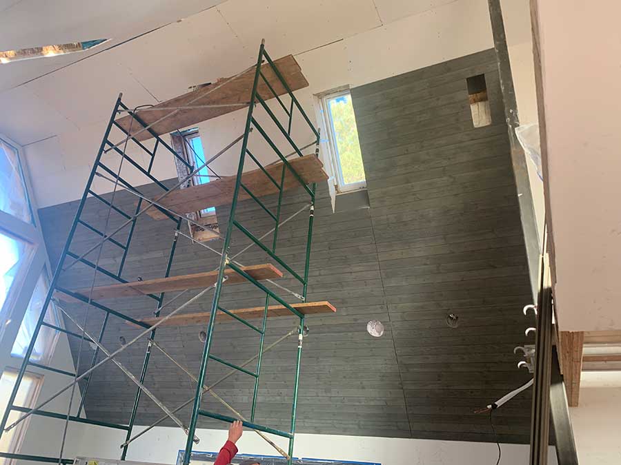 Interior Ceiling Installation Interior Ceiling Installation