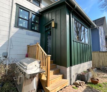 9 Board And Batten Siding On Addition